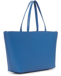 blaue Shopper Tasche aus Leder von Love Moschino