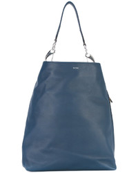 blaue Shopper Tasche aus Leder von Paul Smith