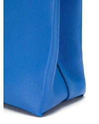 blaue Shopper Tasche aus Leder von Sarah Chofakian