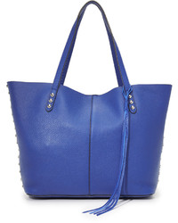 blaue Shopper Tasche aus Leder von Rebecca Minkoff