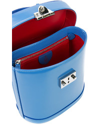 blaue Shopper Tasche aus Leder von MARK CROSS