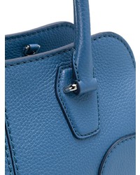 blaue Shopper Tasche aus Leder von Tod's