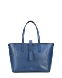 blaue Shopper Tasche aus Leder von Senreve
