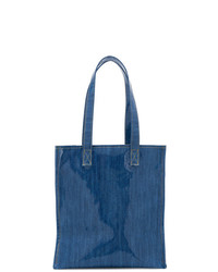 blaue Shopper Tasche aus Leder von Shrimps