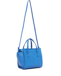 blaue Shopper Tasche aus Leder von Salvatore Ferragamo