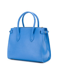 blaue Shopper Tasche aus Leder von Furla