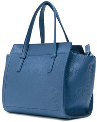 blaue Shopper Tasche aus Leder von Salvatore Ferragamo