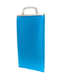 blaue Shopper Tasche aus Leder von Off-White