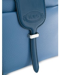 blaue Shopper Tasche aus Leder von Tod's