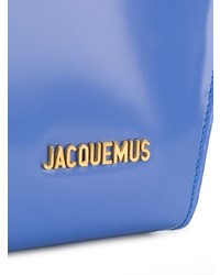 blaue Shopper Tasche aus Leder von Jacquemus