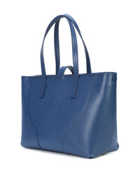 blaue Shopper Tasche aus Leder von Senreve