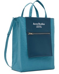 blaue Shopper Tasche aus Segeltuch von Acne Studios