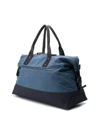 blaue Shopper Tasche aus Segeltuch von Hackett