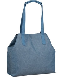 blaue Shopper Tasche aus Segeltuch von Jost