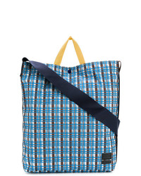 blaue Shopper Tasche aus Segeltuch von Marni