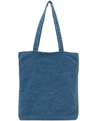 blaue Shopper Tasche aus Segeltuch von Objects IV Life