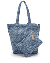 blaue Shopper Tasche von Monserat De Lucca