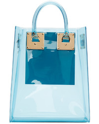 blaue Shopper Tasche von Sophie Hulme