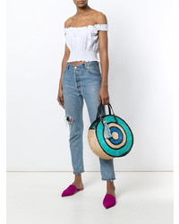 blaue Shopper Tasche von Rebecca Minkoff