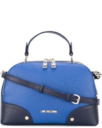 blaue Shopper Tasche von Love Moschino