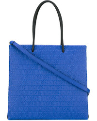 blaue Shopper Tasche von Moschino