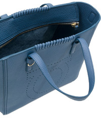 blaue Shopper Tasche von Salvatore Ferragamo