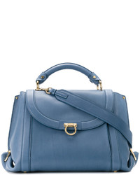 blaue Shopper Tasche von Salvatore Ferragamo