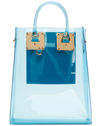 blaue Shopper Tasche von Sophie Hulme