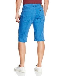 blaue Shorts von Lee