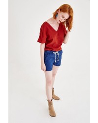 blaue Shorts von OXXO