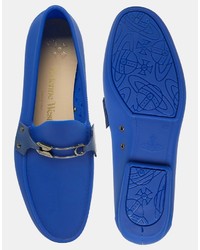blaue Slipper von Vivienne Westwood