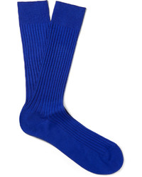 blaue Socken von Pantherella