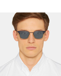 blaue Sonnenbrille von Thom Browne