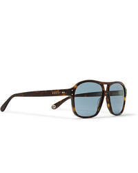 blaue Sonnenbrille von Gucci