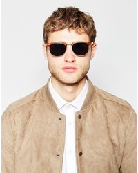 blaue Sonnenbrille von Asos