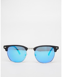 blaue Sonnenbrille von Asos