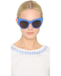 blaue Sonnenbrille von Stella McCartney