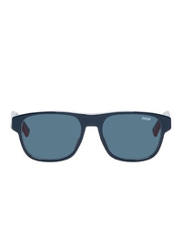 blaue Sonnenbrille von Dior Homme