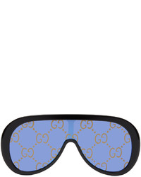blaue Sonnenbrille von Gucci