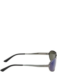 blaue Sonnenbrille von Balenciaga