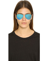 blaue Sonnenbrille von Ray-Ban