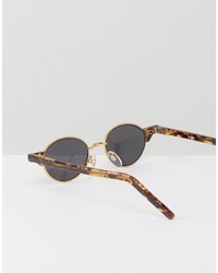 blaue Sonnenbrille von Reclaimed Vintage