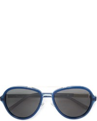 blaue Sonnenbrille von Linda Farrow Gallery
