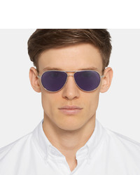 blaue Sonnenbrille von Tom Ford