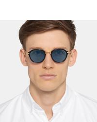 blaue Sonnenbrille von Thom Browne