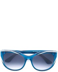 blaue Sonnenbrille von Thierry Lasry