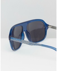 blaue Sonnenbrille von Calvin Klein