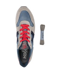 blaue Sportschuhe von Hogan