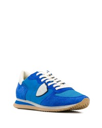 blaue Sportschuhe von Philippe Model Paris