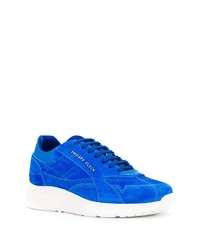 blaue Sportschuhe von Philipp Plein